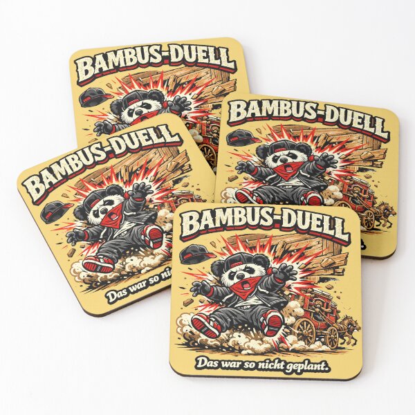 Item preview,  Bamboo Duel – That Was Not the Plan designed and sold by BadPandaCore.