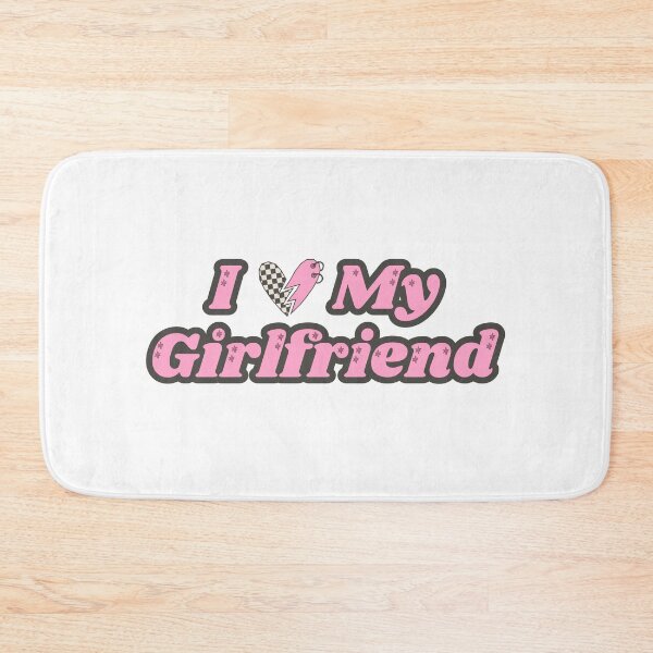 Item preview, I Love My Girlfriend designed and sold by LivingRoomZoo.