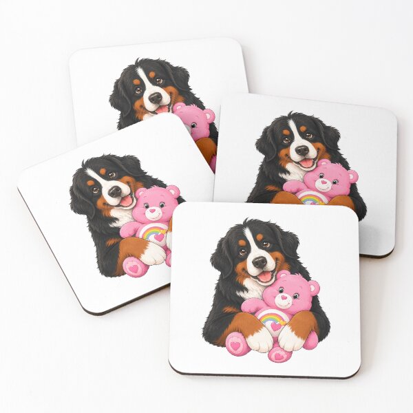 Item preview, Bernese Mountain Dog with Bear Teddy designed and sold by amyccreative.