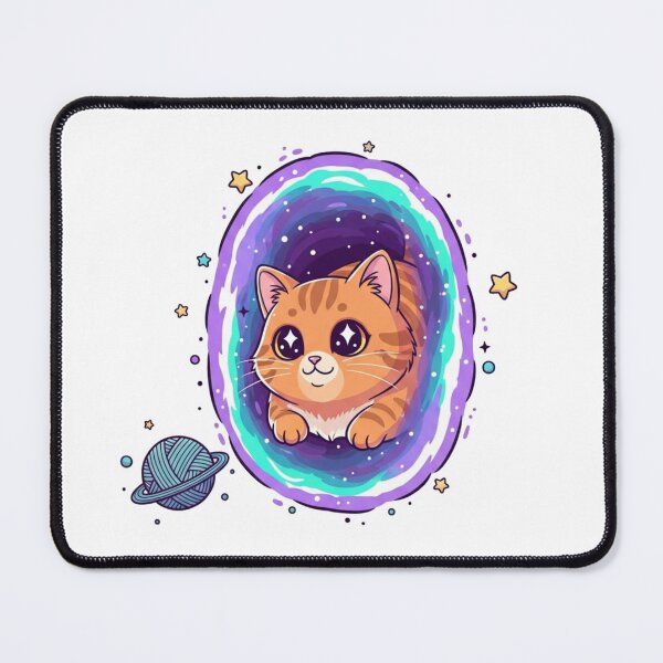 Item preview, Portal to the Cat Dimension Cute Kawaii Space Kitty designed and sold by Bangcen.