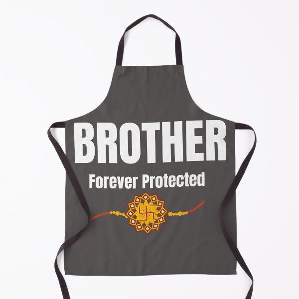 Item preview, Brother Forever Protected Raksha Bandhan Minimal Rakhi T-Shirt designed and sold by Marathidesigns.