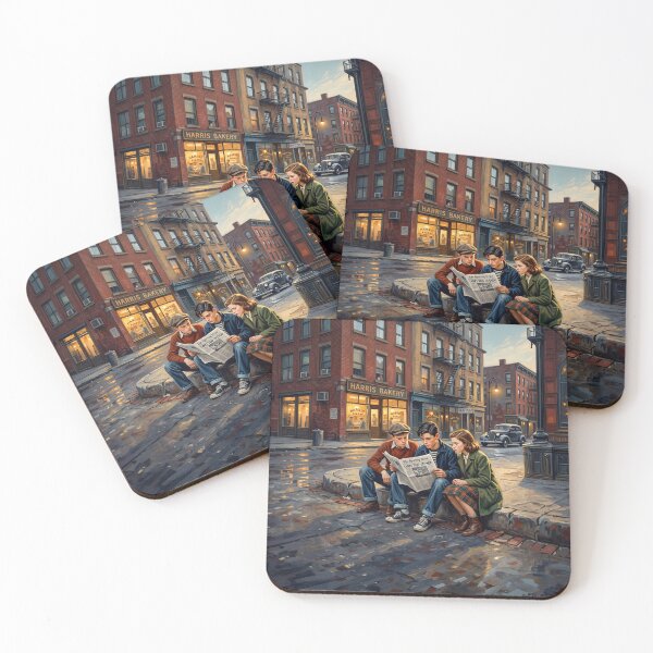 Item preview, Teenagers Retro Reading The Sport Pages designed and sold by Home Decor Art.