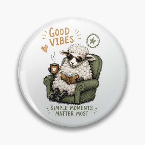 Item preview, Cozy Sheep Reading Good designed and sold by Snurly.