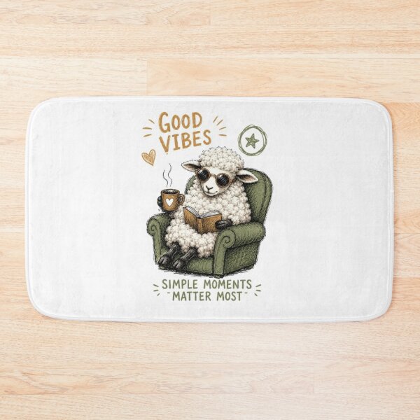 Item preview, Cozy Sheep Reading Good designed and sold by Snurly.