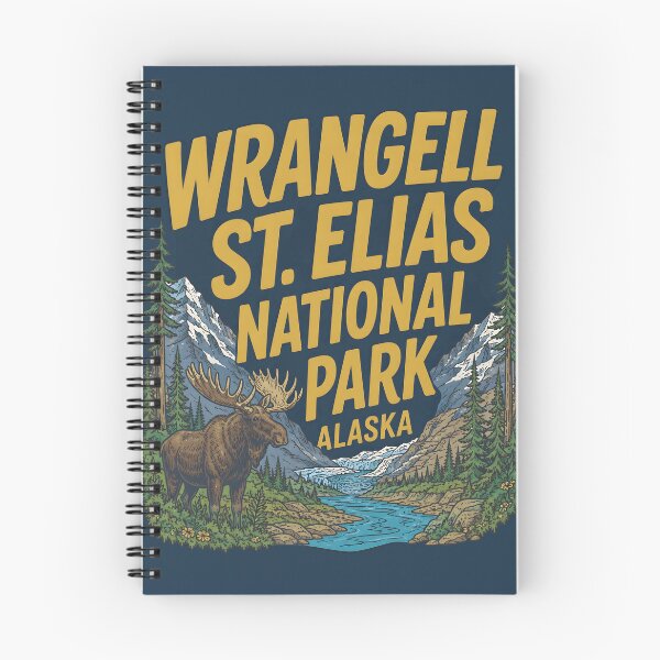 Item preview, Wrangell St. Elias National Park Preserve Moose Alaska Landscape designed and sold by HowToCanadian.