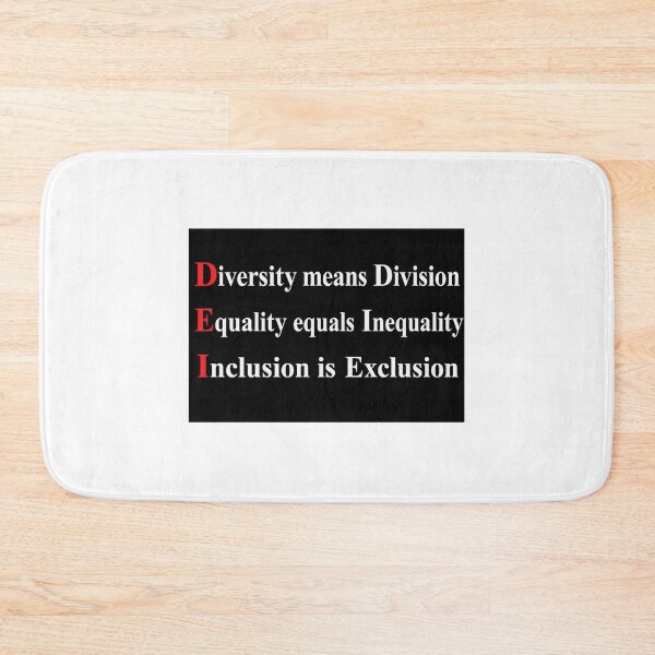 Item preview, DEI Critique designed and sold by Sovversivo Designs.
