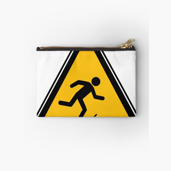 Item preview, Warning Sign - Risk of Slips, Trips and Falls - Safety and Prevention designed and sold by Panneaux et signalisations - NPOITEVIN.