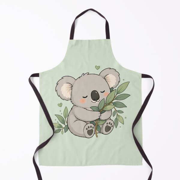 Item preview, Cute Koala Hugging Eucalyptus Leaves designed and sold by MonkiFlipp.