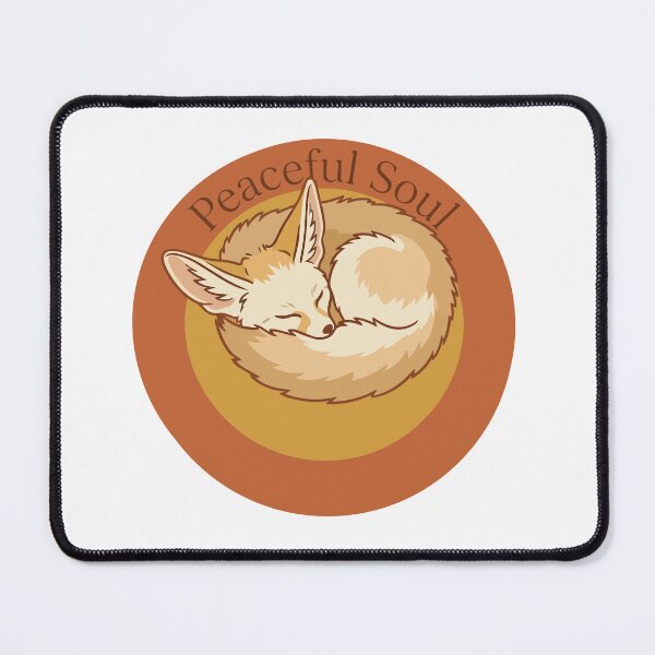 Item preview, Peaceful Soul Fennec Fox Minimalist Sun designed and sold by Arc2020.