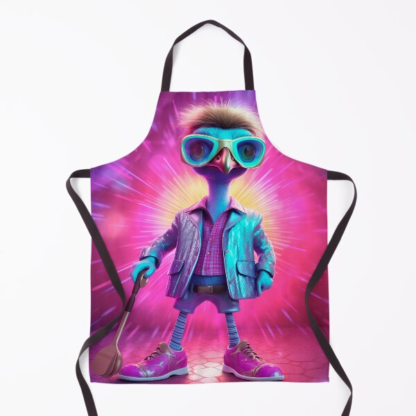 Item preview, Raloel - Cool Retro Synthwave Bird 3D Character Art designed and sold by Outlet Raloel.