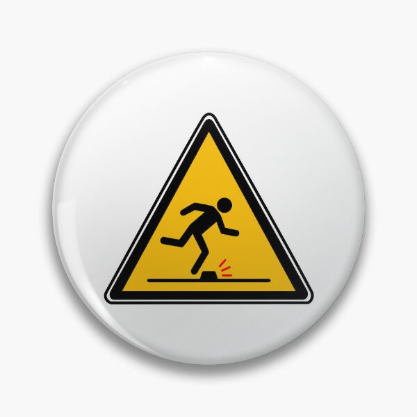 Item preview, Warning Sign - Risk of Slips, Trips and Falls - Safety and Prevention designed and sold by Panneaux et signalisations - NPOITEVIN.