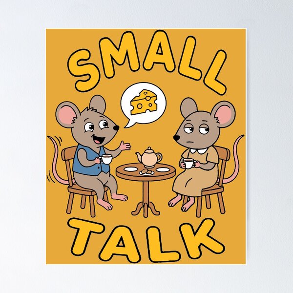 Item preview, Small Talk - Mice Tea Party  designed and sold by Regal Rev.