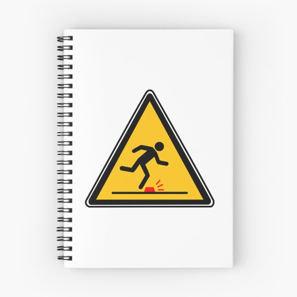 Item preview, Warning Sign - Risk of Slips, Trips and Falls - Safety and Prevention designed and sold by Panneaux et signalisations - NPOITEVIN.