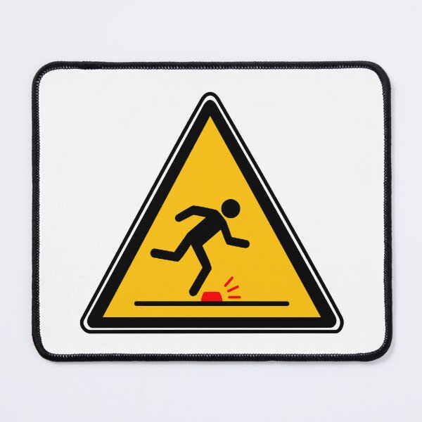 Item preview, Warning Sign - Risk of Slips, Trips and Falls - Safety and Prevention designed and sold by Panneaux et signalisations - NPOITEVIN.