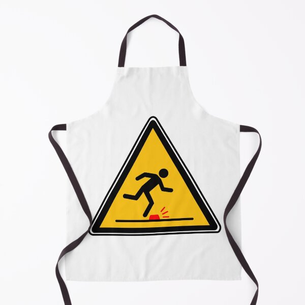 Item preview, Warning Sign - Risk of Slips, Trips and Falls - Safety and Prevention designed and sold by Panneaux et signalisations - NPOITEVIN.