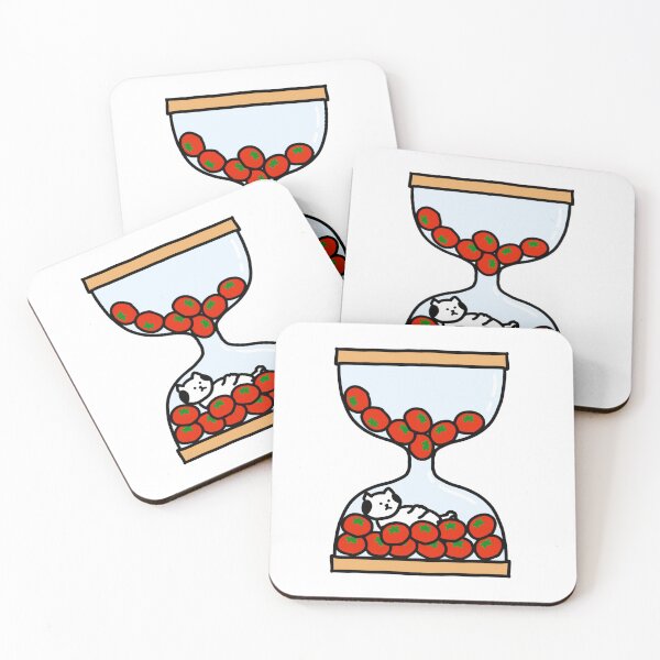 Item preview, a Cat in tomato hourglass designed and sold by superbaechoo.
