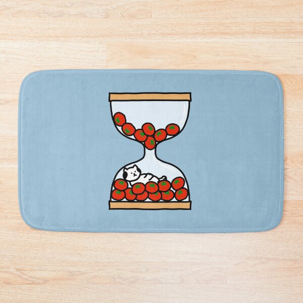 Item preview, a Cat in tomato hourglass designed and sold by superbaechoo.
