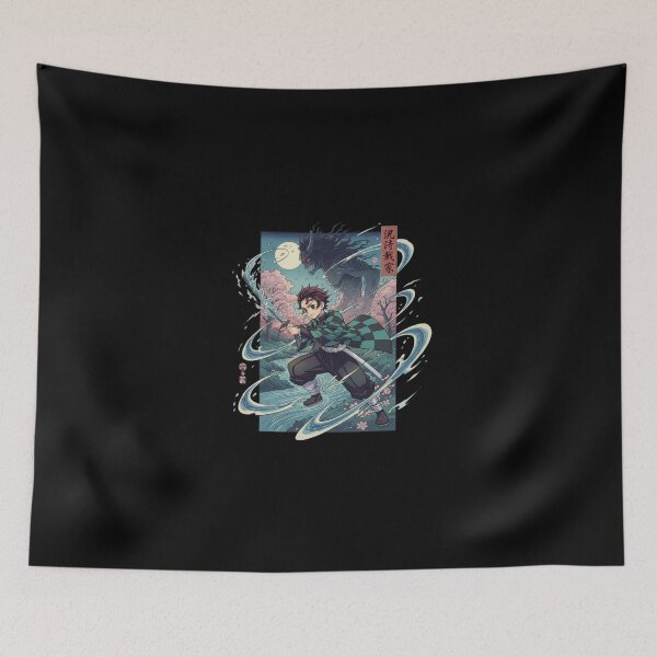 Item preview, Elite Demon Slayer Corps Emblem Anime Graphic T-Shirt designed and sold by CosmicFna.