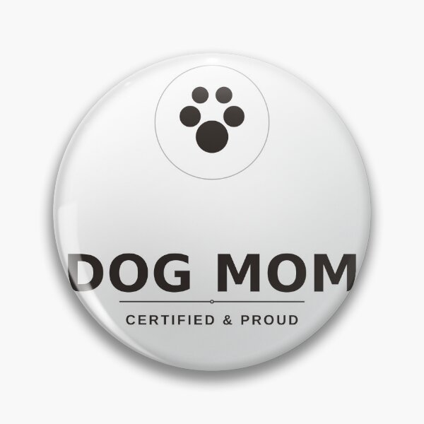 Item preview, Dog Mom Certified & Proud Paw Print Tee designed and sold by DigitalGraphic1.