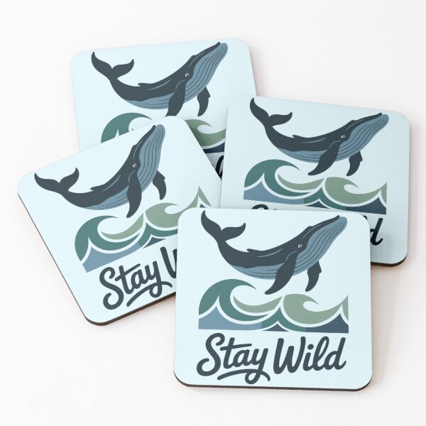 Item preview, whale - stay wild designed and sold by 123ks.