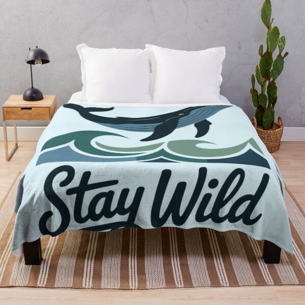 Item preview, whale - stay wild designed and sold by 123ks.