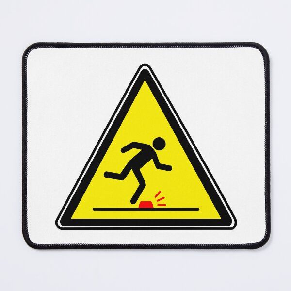 Item preview, Warning Sign - Risk of Slips, Trips and Falls - Safety and Prevention designed and sold by Panneaux et signalisations - NPOITEVIN.
