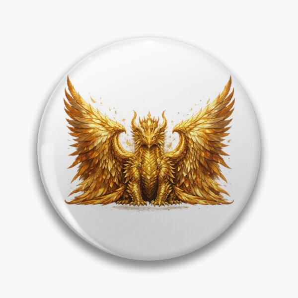 Item preview, Golden Phoenix Dragon designed and sold by ESSClothing.