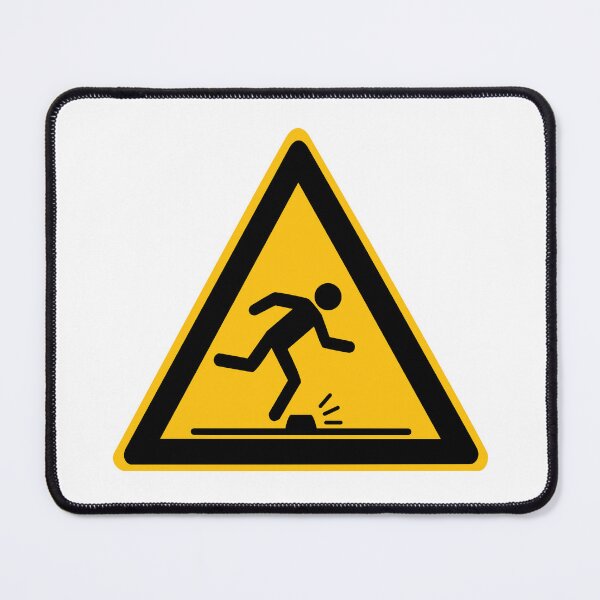 Item preview, Warning Sign - Risk of Slips, Trips and Falls - Safety and Prevention designed and sold by Panneaux et signalisations - NPOITEVIN.