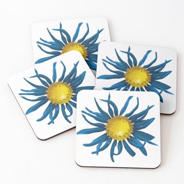 Item preview, Bright Blue Lemon Sunflower designed and sold by Lemondala.