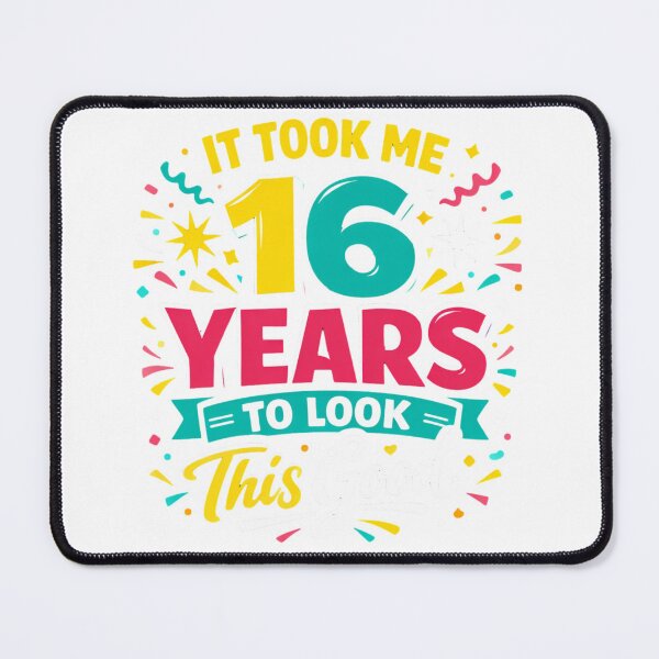 Item preview, It Took Me 16 Years to Look This Good | Funny 10th Birthday T-Shirt designed and sold by rushaib.
