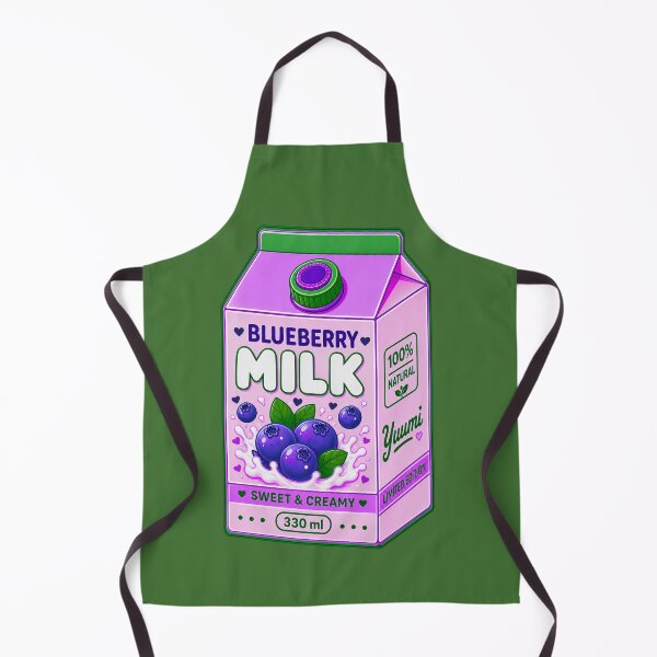 Item preview, Kawaii Blueberry Milk Carton | Cute Purple & Pink Drink Aesthetic designed and sold by Aimetoi.