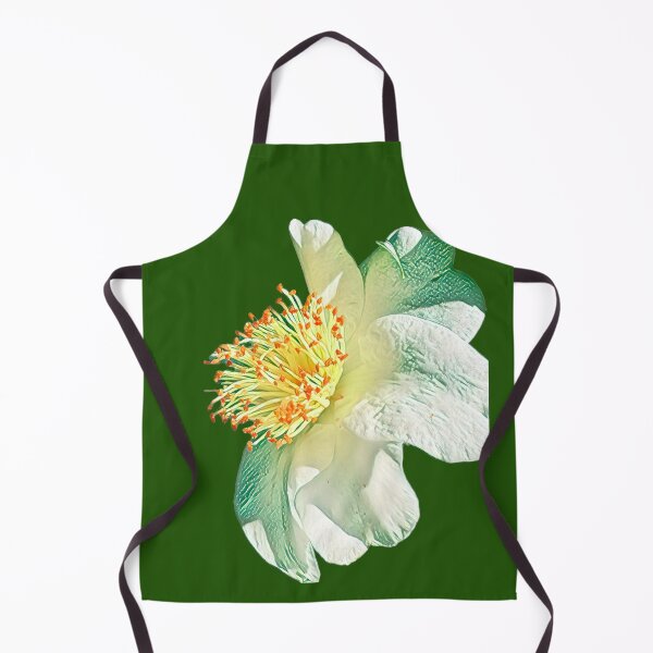 Item preview, Impressionist White Camellia Flower Digital Painting Art designed and sold by BalkanBloom.