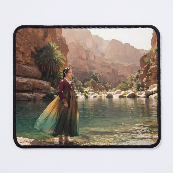 Item preview, Wadi Shab Oasis: Ruby Crimson and Emerald Waters in Oman designed and sold by SOOstudio73.