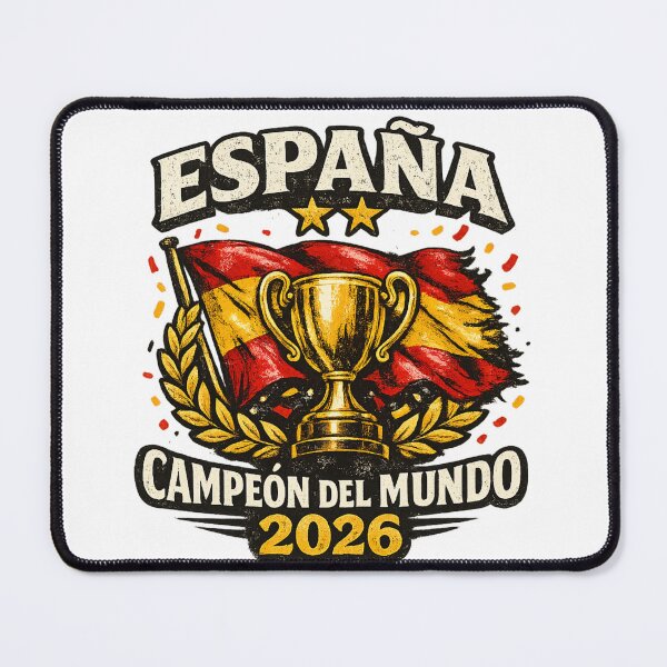 Item preview, España Campeón del Mundo 2026 T-Shirt – Vintage Football Champions Spanish Flag Retro Fan Shirt designed and sold by GraphicEX.