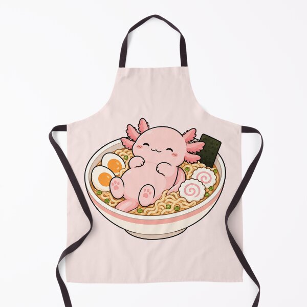 Item preview, Cute Axolotl Ramen Bowl designed and sold by MonkiFlipp.