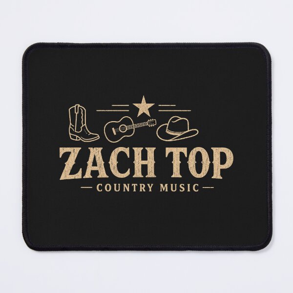 Item preview, Zach Top Country Music Western Cowboy Guitar Vintage designed and sold by Cimohay55.