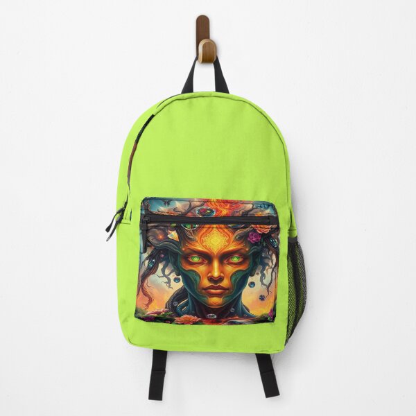 Item preview, Impasto Surreal Nature Spirit with Floral Cosmic Light designed and sold by FotoworldEdel.