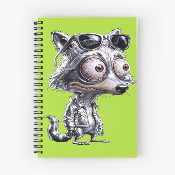 Item preview, Punk Wolf - Mascot with Bloodshot Eyes & Sunglasses designed and sold by RAYBIL.