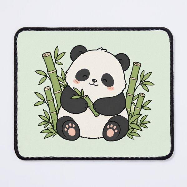 Item preview, Cute Panda With Bamboo designed and sold by MonkiFlipp.