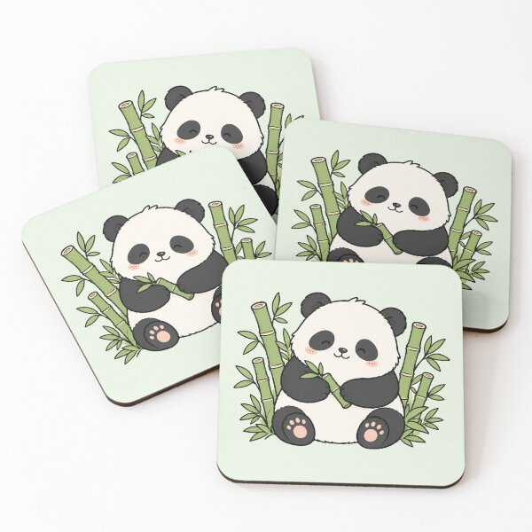 Item preview, Cute Panda With Bamboo designed and sold by MonkiFlipp.