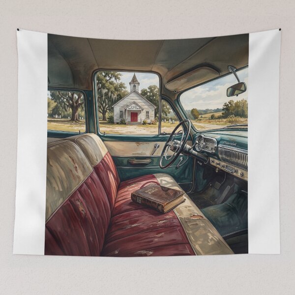 Item preview, Holy Bible On The Front Seat designed and sold by Home Decor Art.