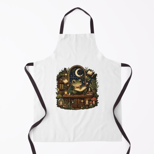Item preview, Cosmic Frog Librarian designed and sold by woofstickers.