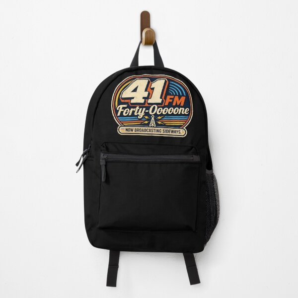 Item preview, 41 (forty-ooooone) SIDEWAYS SOCIETY COLLECTION - DJ COLLECTION - Forty-Ooooone FM Retro radio station logo - Now Broadcasting Sideways designed and sold by WheelieGdArt.