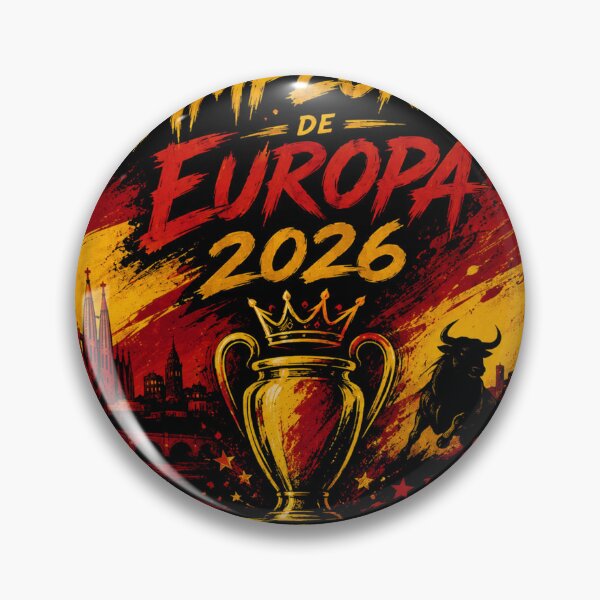 Item preview, Spain Champions 2026 Victory Graphic | La Furia Roja Fan Art T-Shirt designed and sold by Quirky Gaps.