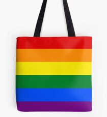 Stolz Regenbogenfahne Tote Bag