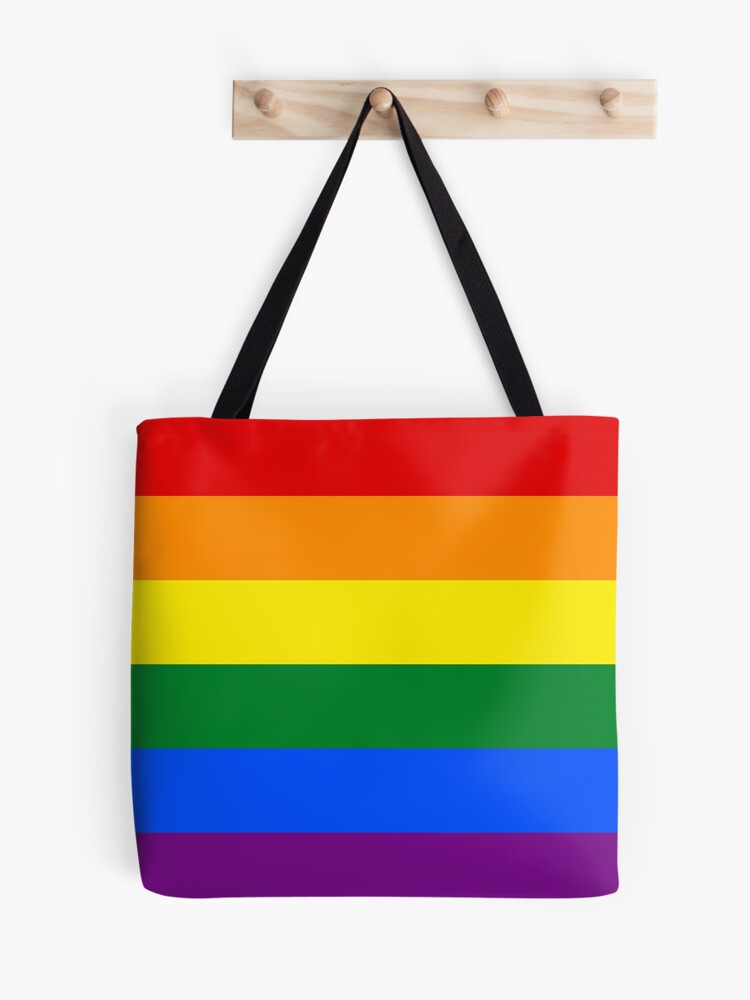 Rainbow tote bag | LGBT bag | Progressive lgbt bag | Gay pride bag | Pride  bag | Shopping bag | Rainbow shopping bag | rainbow bag |LGBT bag