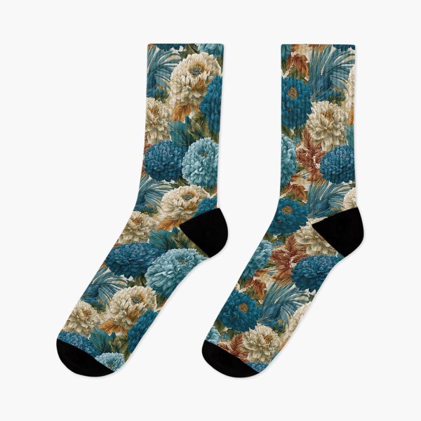 Item preview, Charming Dahlias Floral  - Birth Flower Pattern  - Housewarming Gifts designed and sold by RoyalStarsPatts.