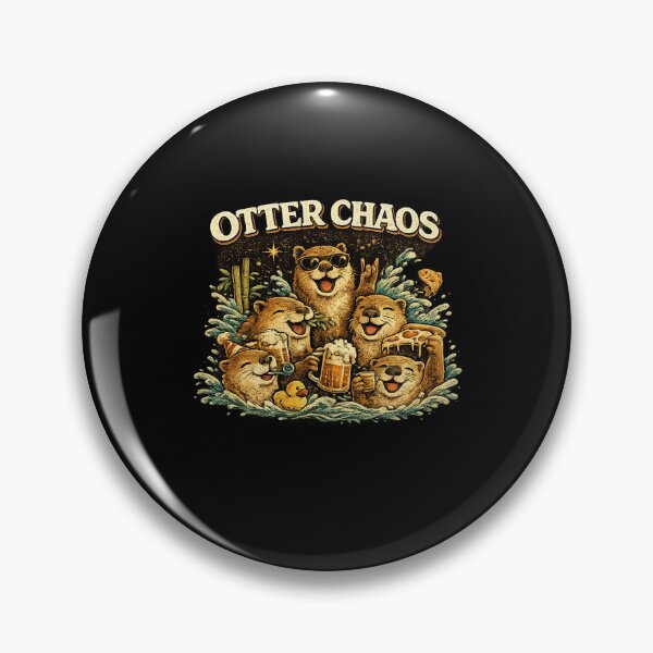 Item preview, Otter Chaos designed and sold by RetroPlus.