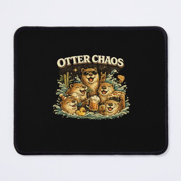Item preview, Otter Chaos designed and sold by RetroPlus.