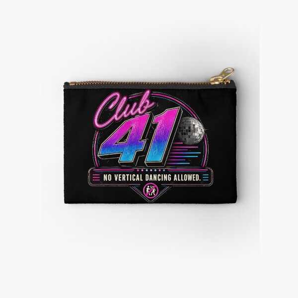 Item preview, 41 (forty-ooooone) SIDEWAYS SOCIETY COLLECTION - DJ COLLECTION - Club 41 Nightclub logo - No Vertical Dancing Allowed v1 designed and sold by WheelieGdArt.